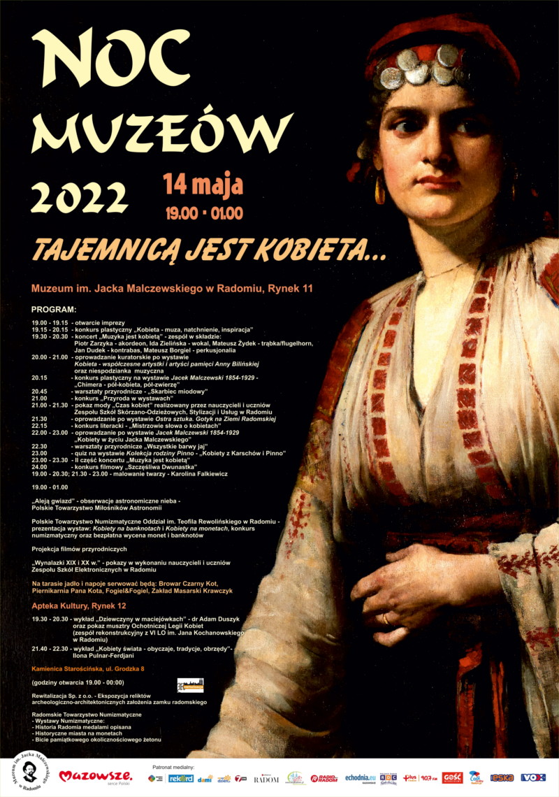 noc muzeow plakat